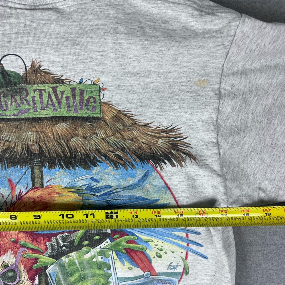 Vintage 1996 Caribbean Soul Shirt Margaritaville "Blew Out My Flip Flop" Size M - Picture 6 of 6